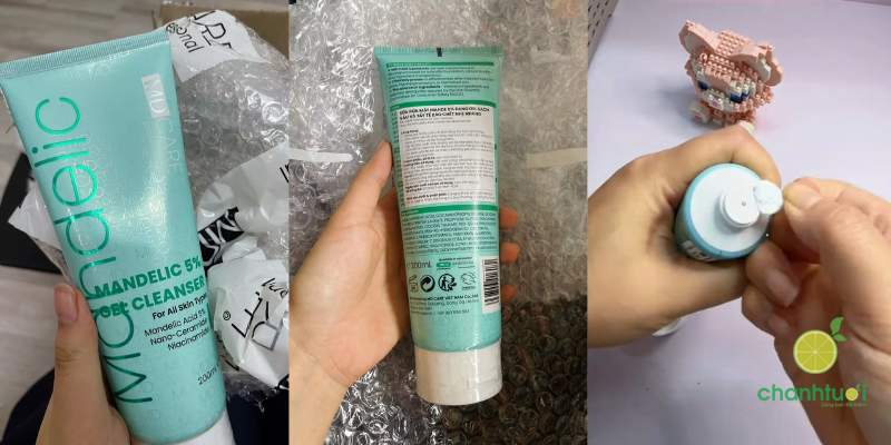 sữa rửa mặt MD CARE Mandelic Acid 4