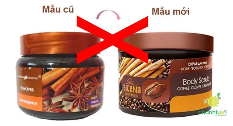 tẩy tế bào chết quế hồi đổi mẫu