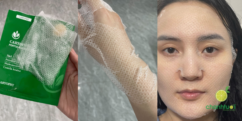 thiết kế mặt nạ Caryophy 2