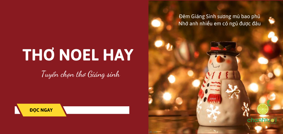 Top 50+ bài thơ Noel hay, trend, từ thơ thả thính đến thơ cho trẻ mầm non