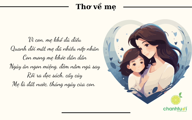 thơ về mẹ 3