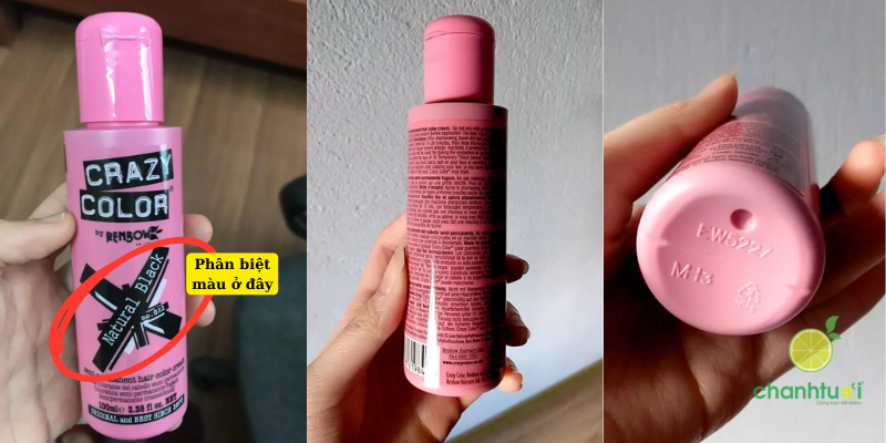 thuốc nhuộm tóc crazy color 3