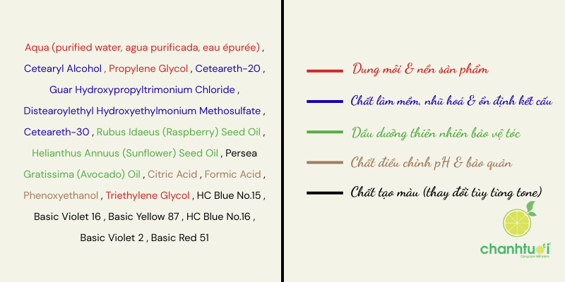 thuốc nhuộm tóc crazy color 4