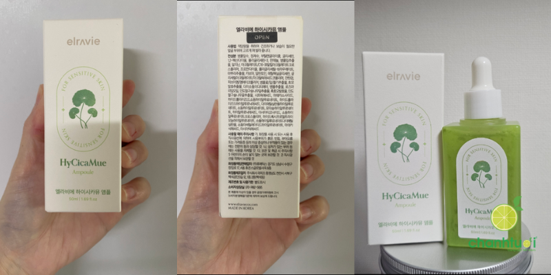 Tinh Chất Rau Má Elravie 1