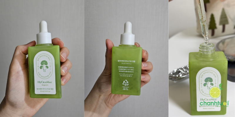 Tinh Chất Rau Má Elravie thiết kế