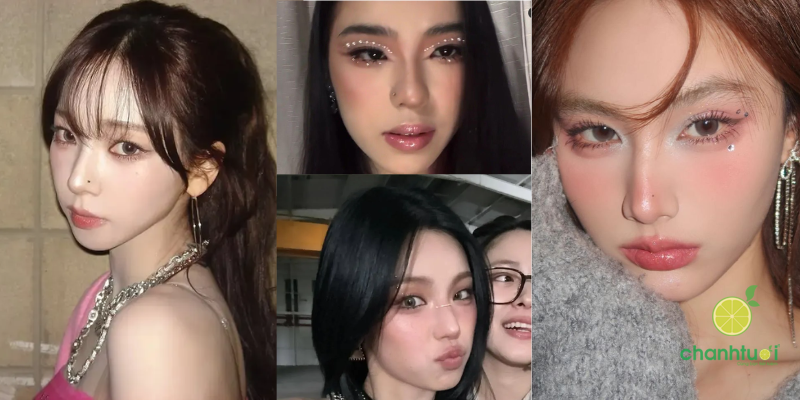 trang điểm đính đá 4