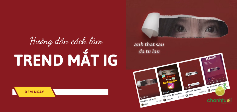 Hướng dẫn 2 cách đu trend mắt IG siêu đơn giản, ai cũng làm được!