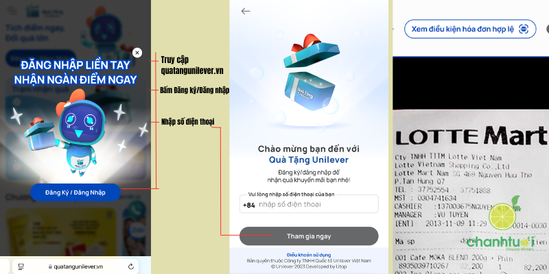 unilever đổi quà 1