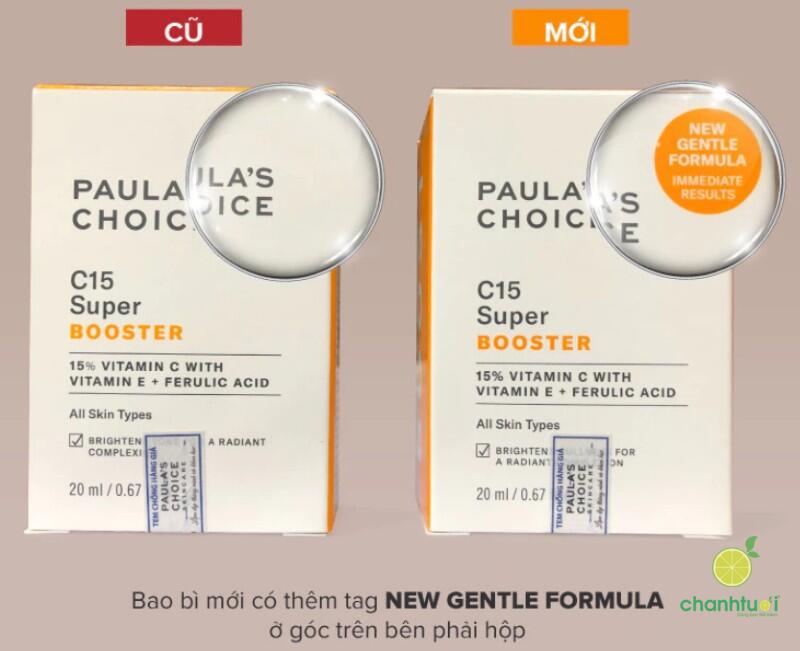 Vitamin C Paula’s Choice C15 thay đổi bao bì