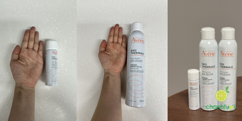 xịt khoáng avene size