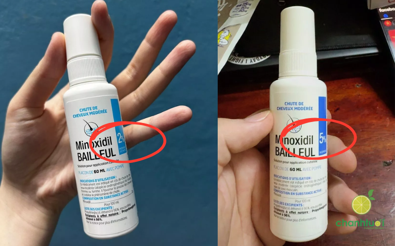 xịt mọc tóc Minoxidil 2%