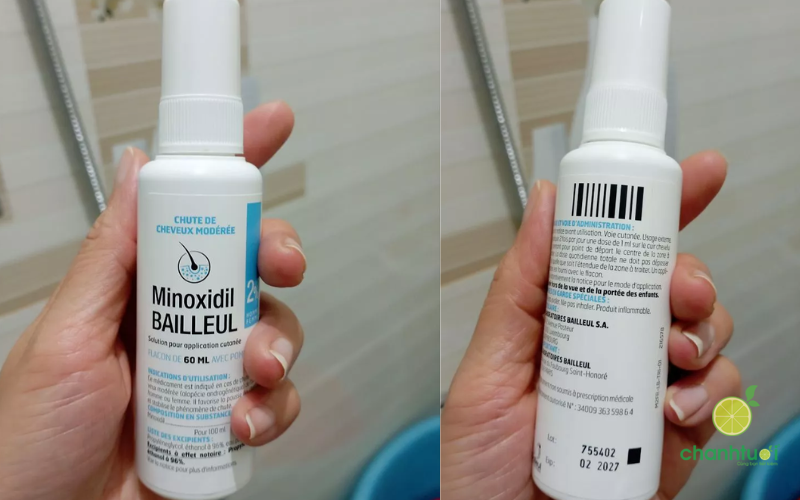 xịt mọc tóc Minoxidil