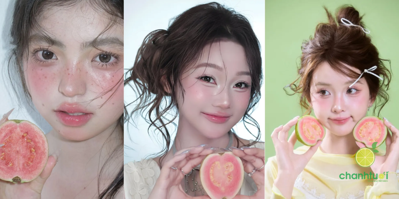 xu hướng xu hướng makeup tone ổi hồng 2
