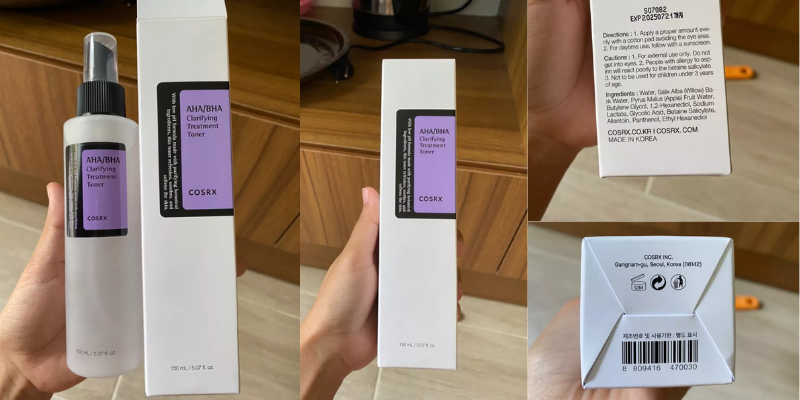 Cosrx AHA BHA toner (2)