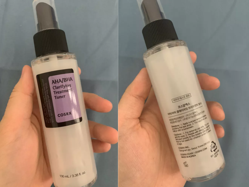 Cosrx AHA BHA toner (3)