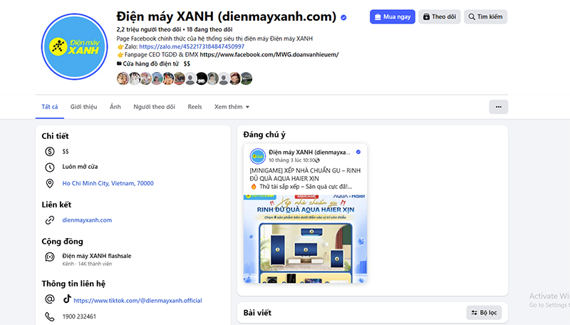 điện máy xanh lừa đảo