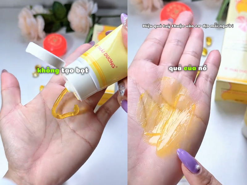 Sữa rửa mặt nghệ Thái Dương (5)