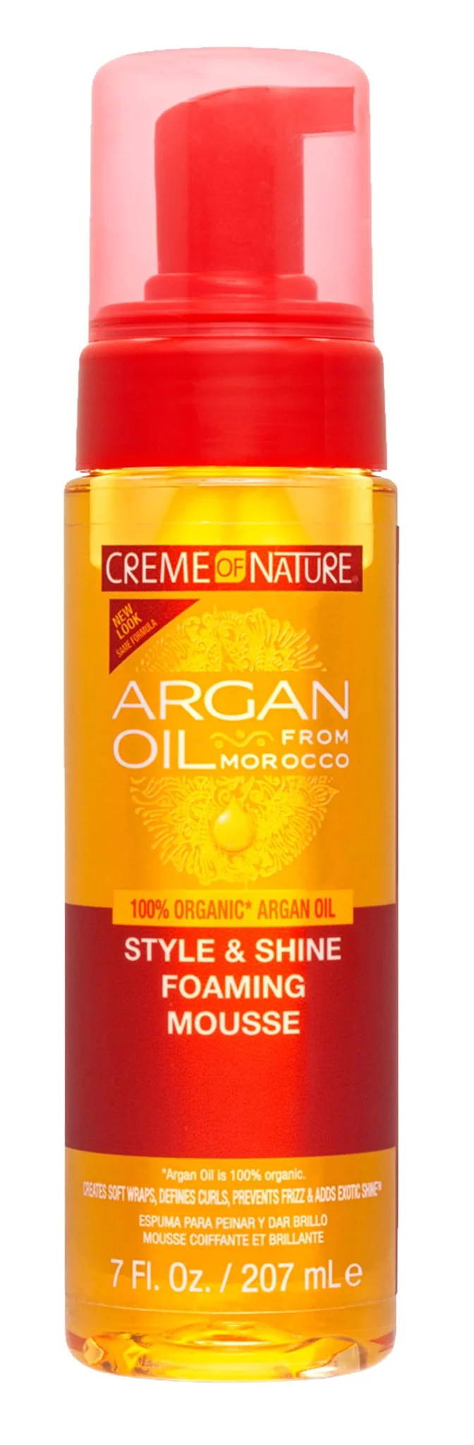 Rửa mặt tạo bọt Cream of Nature Style And Shine Foaming Mousse