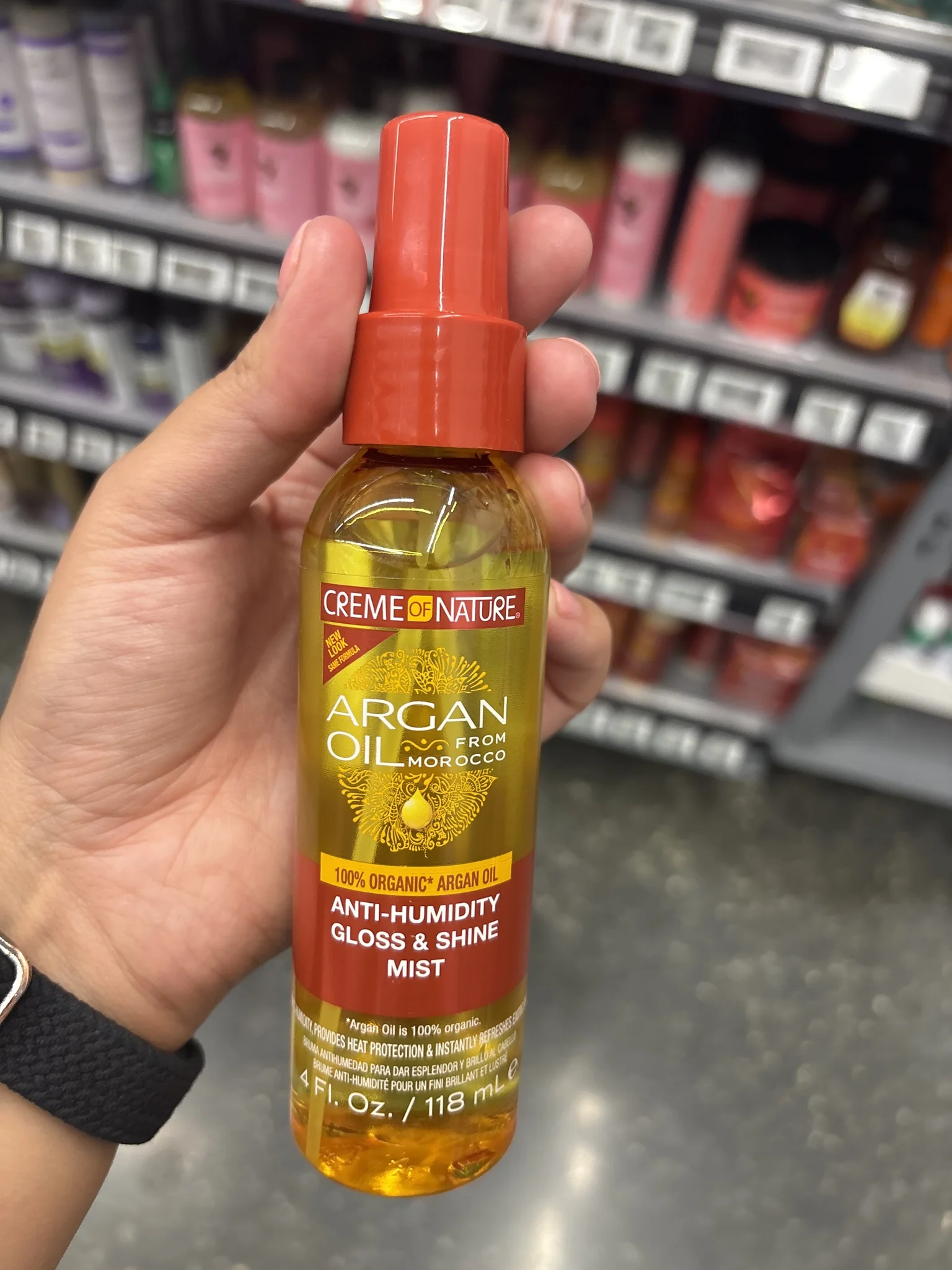 Creme of Nature Argan Oil From Morocco Anti-humidity Gloss And Shine Mist