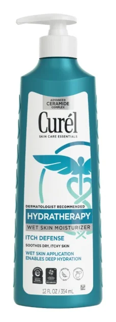 Curel Kao Curel Hydratherapy Wet Skin Moisturizer Itch Defense Fragrance Free