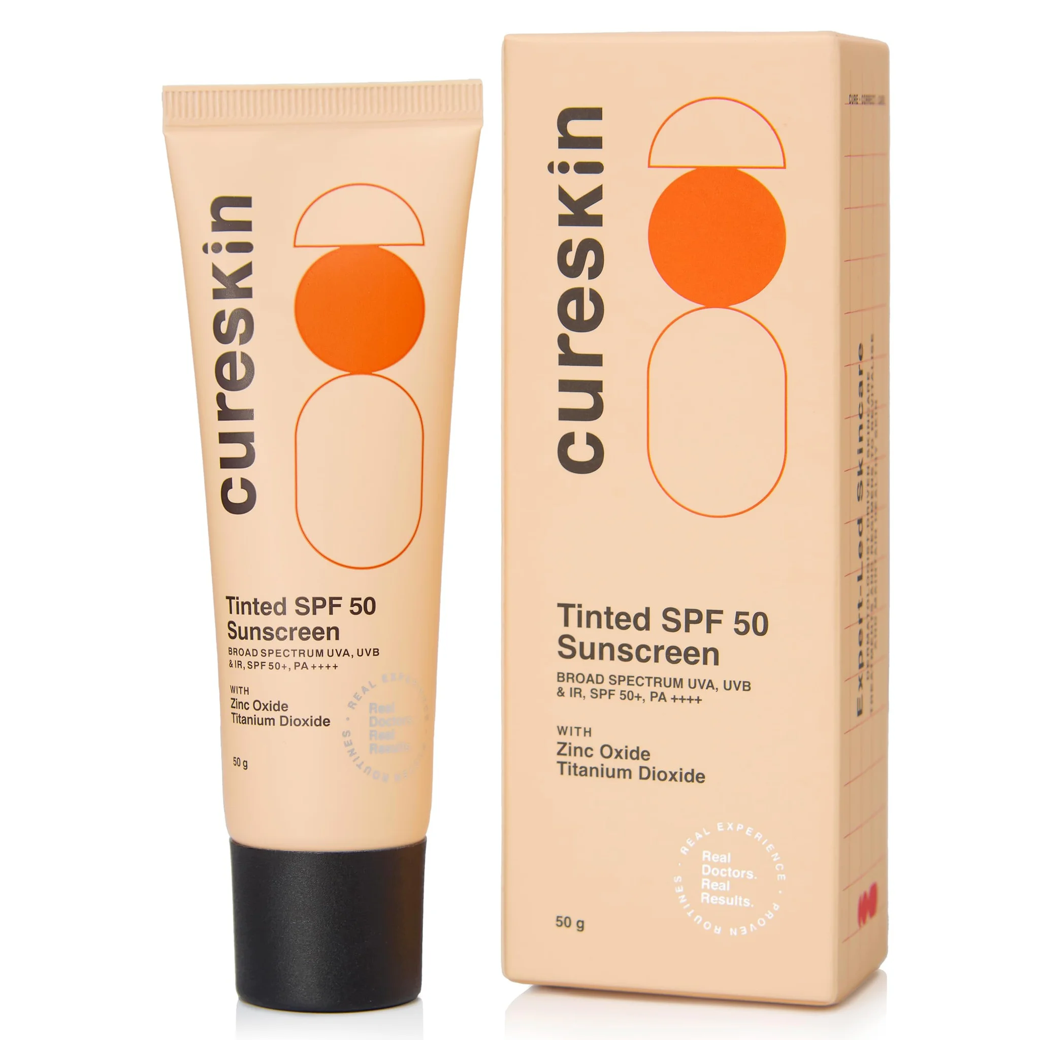 CureSkin Tinted SPF 50 Sunscreen