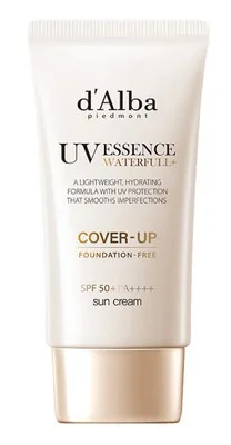 Tinh chất chống nắng D’ ALBA UV Essence Waterfull Cover-up SPF 50+ Pa++++