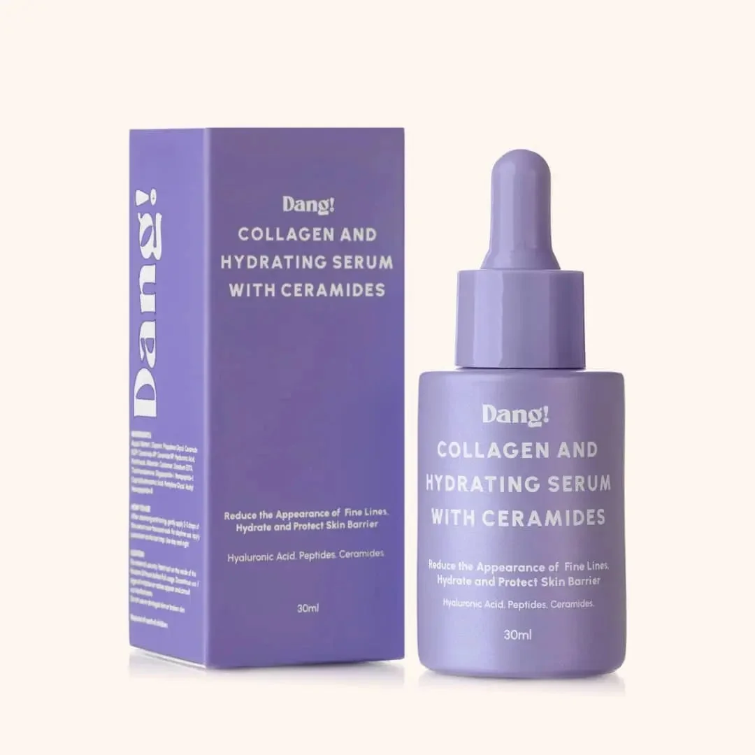 Tinh chất dưỡng ẩm Dang! Collagen And Hydrating Serum With Ceramides