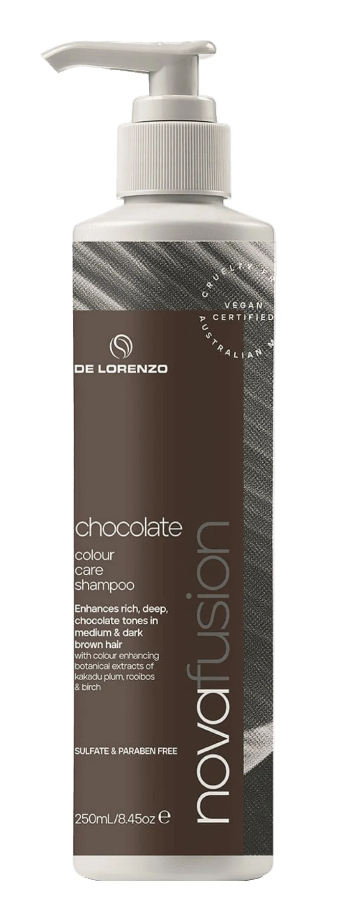 De lorenzo Novafusion Colour Care Shampoo Chocolate
