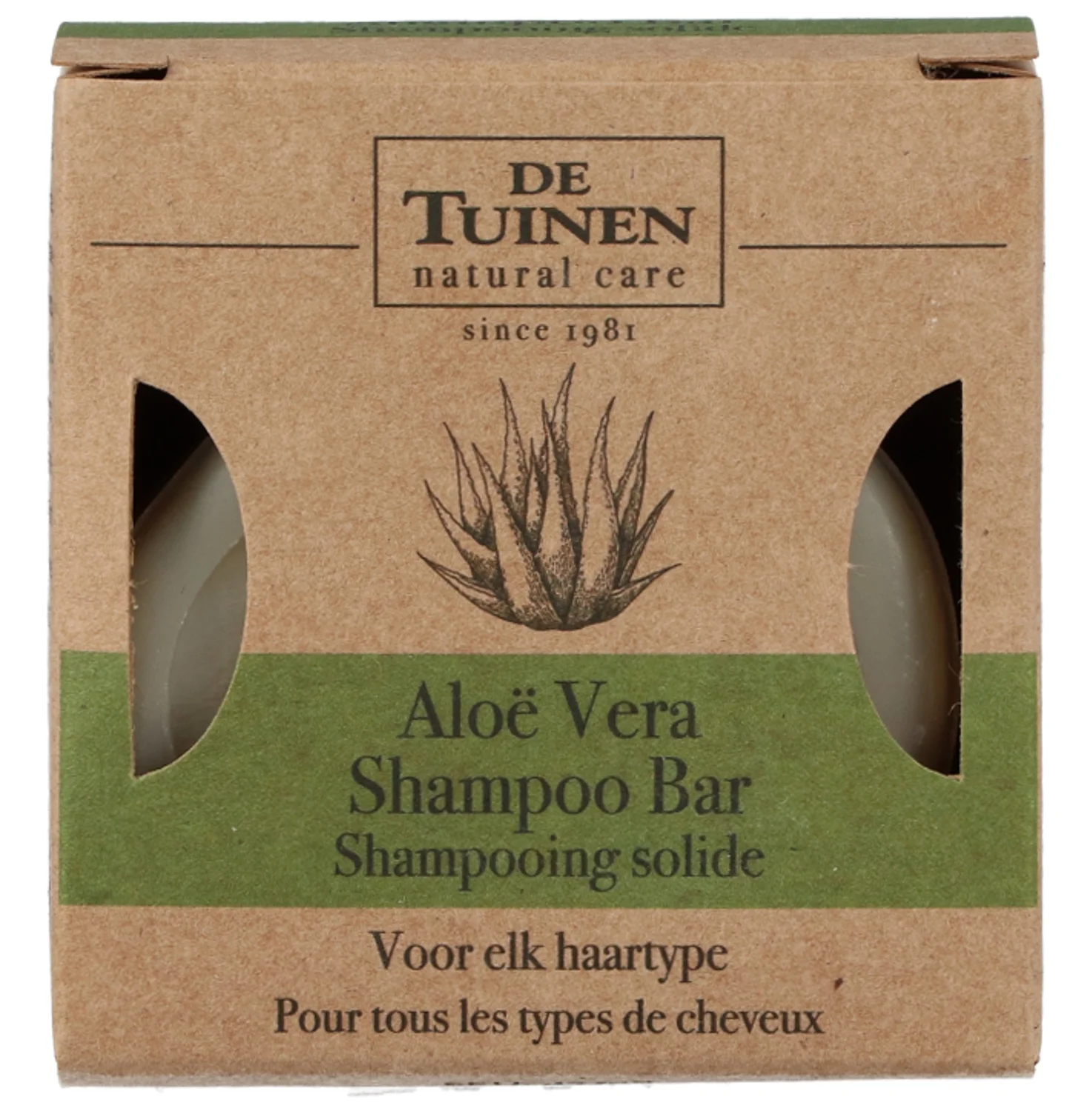 Dầu gội De Tuinen Aloë Vera Shampoo Bar