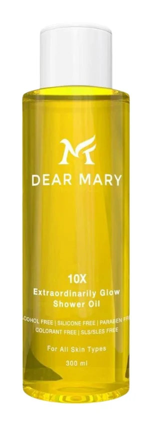 Dear Mary 10x Extraordinarily Glow Shower Oil