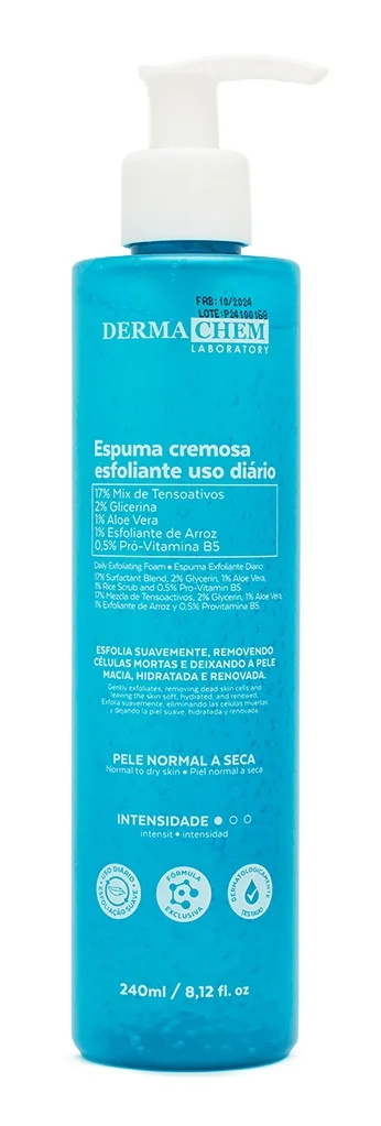 Tẩy tế bào chết Dermachem Espuma Cremosa Esfoliante Uso Diário