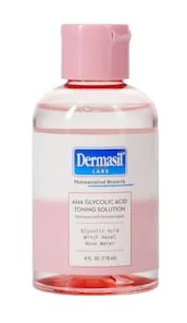 Dermasil LABS AHA Glycolic Acid Toning Solution