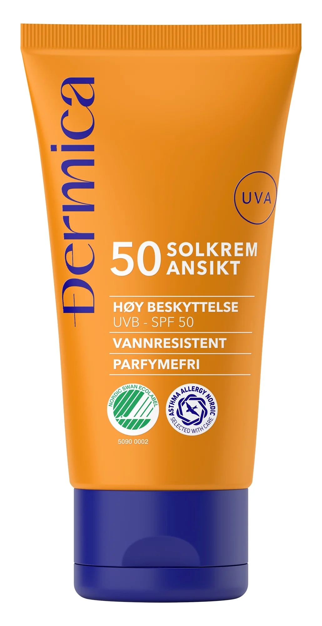Dermica Solkrem Til Ansikt SPF50