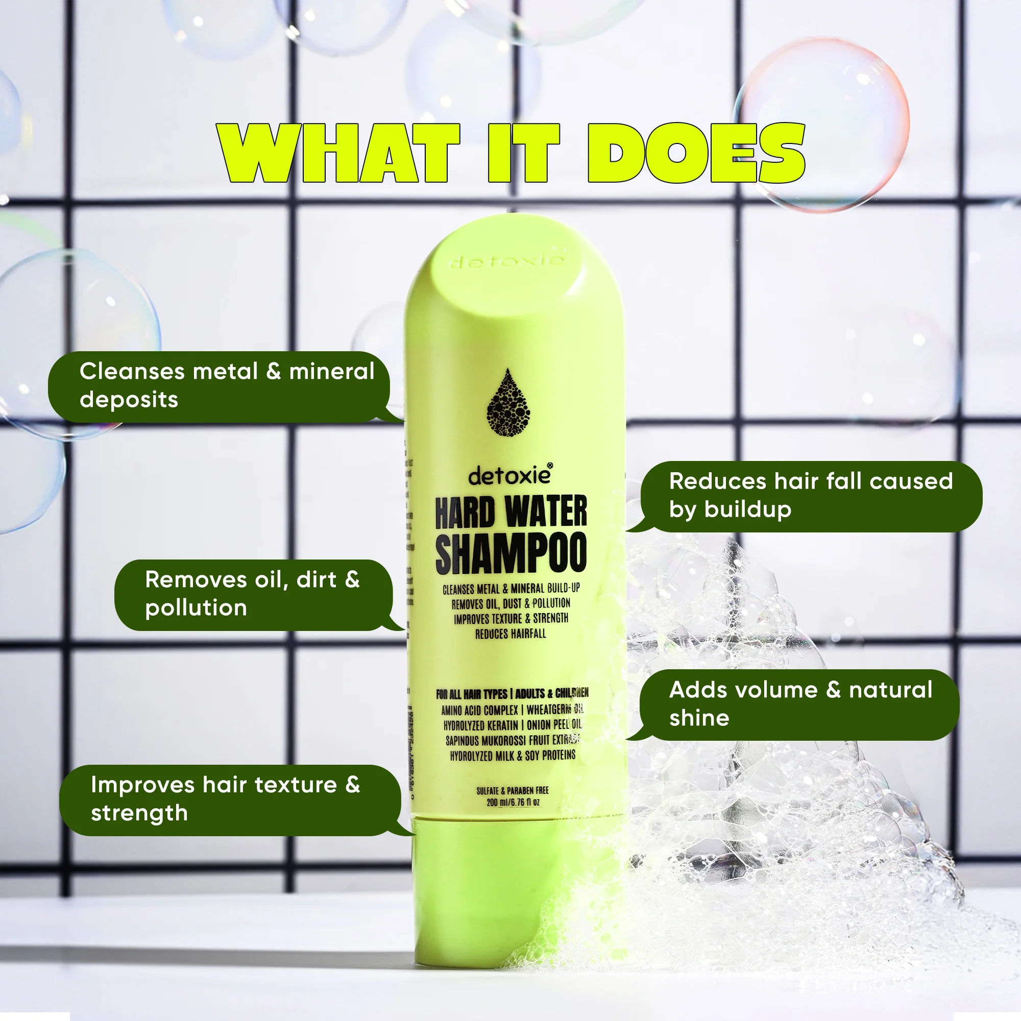 Detoxie Hard Water Relief Shampoo -