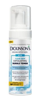 Nước hoa hồng Dickinson’s Dickinson's Witch Hazel Exfoliating Bubble Toner | Salicylic Acid
