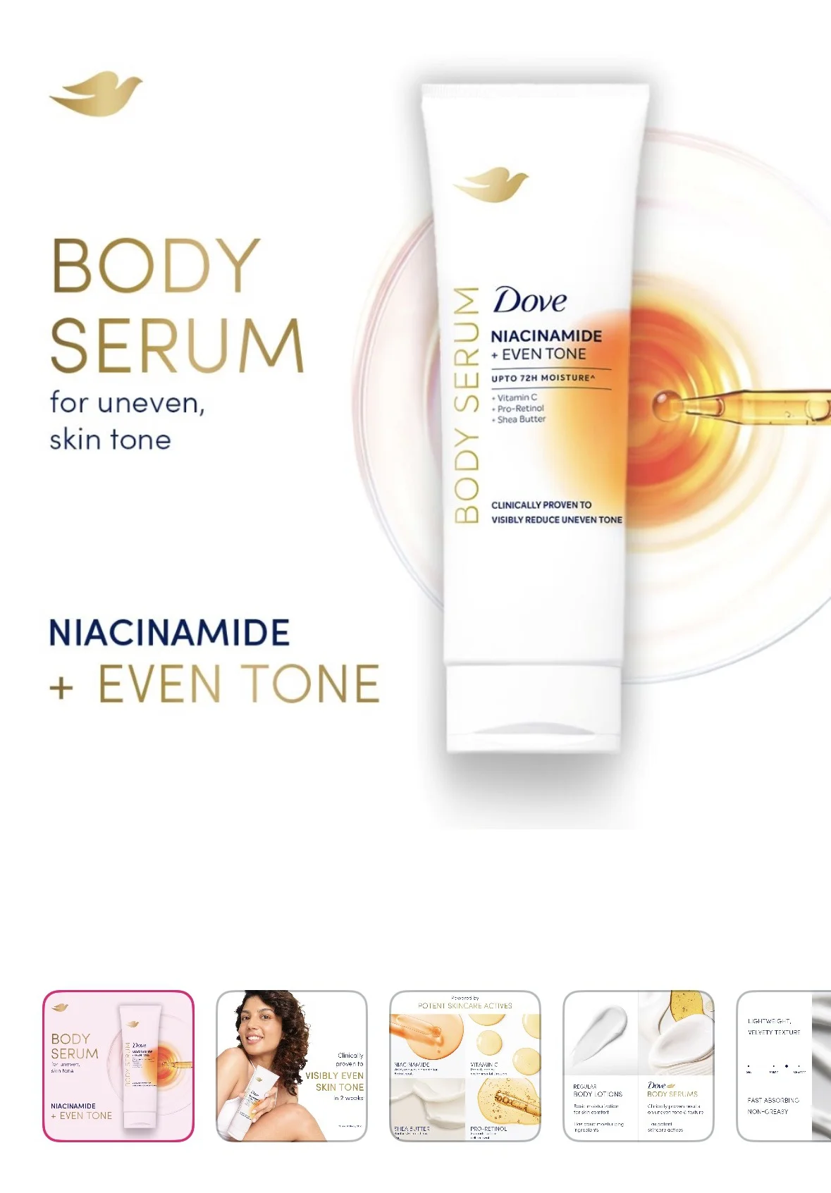 Sữa dưỡng thể Dove Even Tone Body Lotion