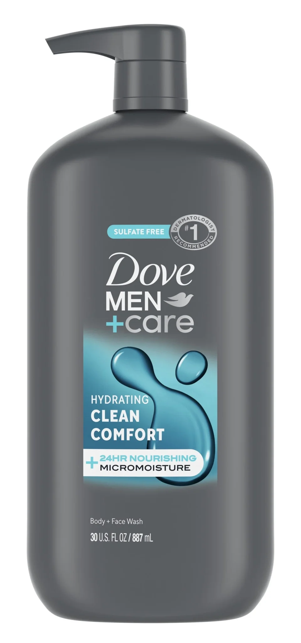 Sữa rửa mặt Dove Men+care Clean Comfort Body + Face Wash