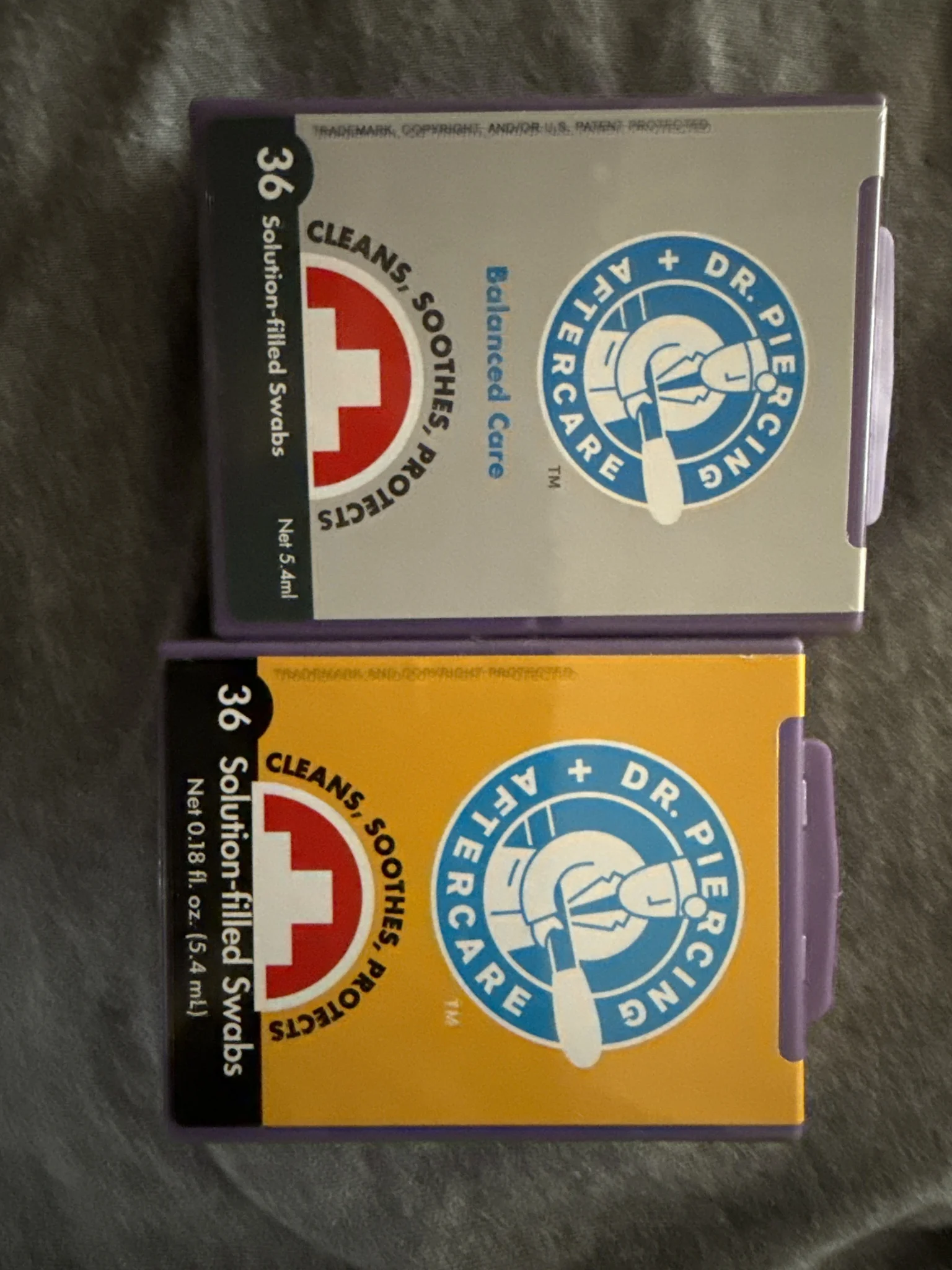 Dr. Piercing + Aftercare Solution Filled Swabs