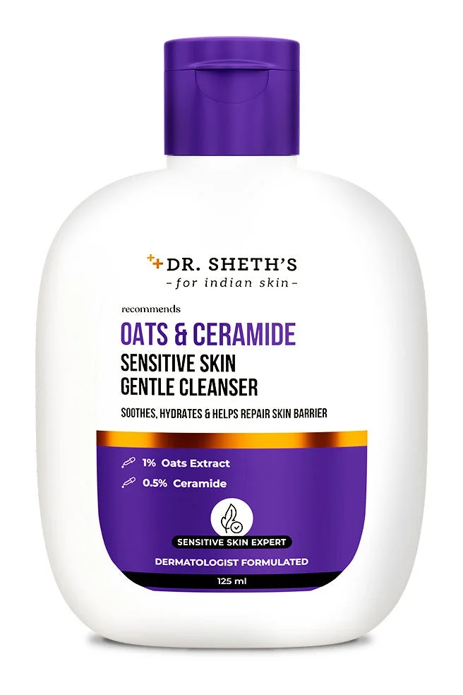 Dr Sheth 's Oats & Ceramide Sensitive Skin Cleanser