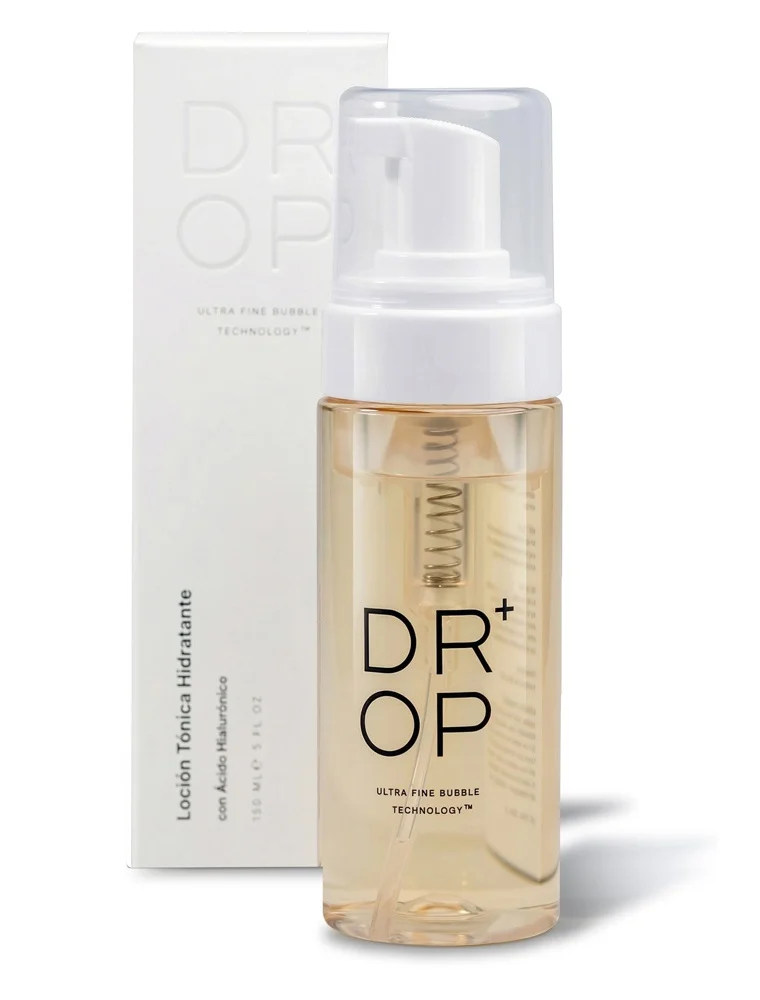 Dưỡng ẩm DROP+ Ultra Fine Bubbles Technology Hydrating Toning Lotion With Hyaluronic Acid FOAM