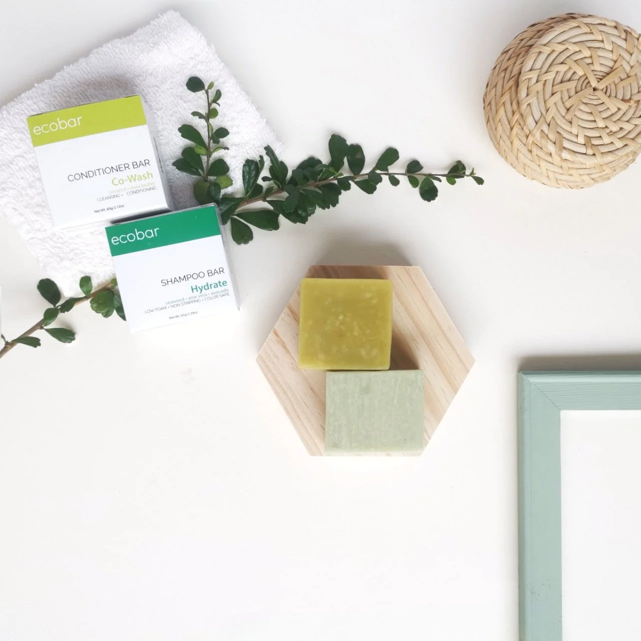Bánh xà phòng ecobar Co-wash Conditioner Bar