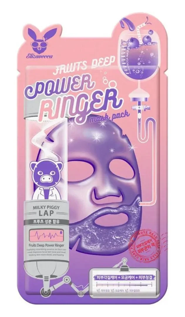 Mặt nạ Elizavecca Fruits Deep Power Ringer Mask Pack