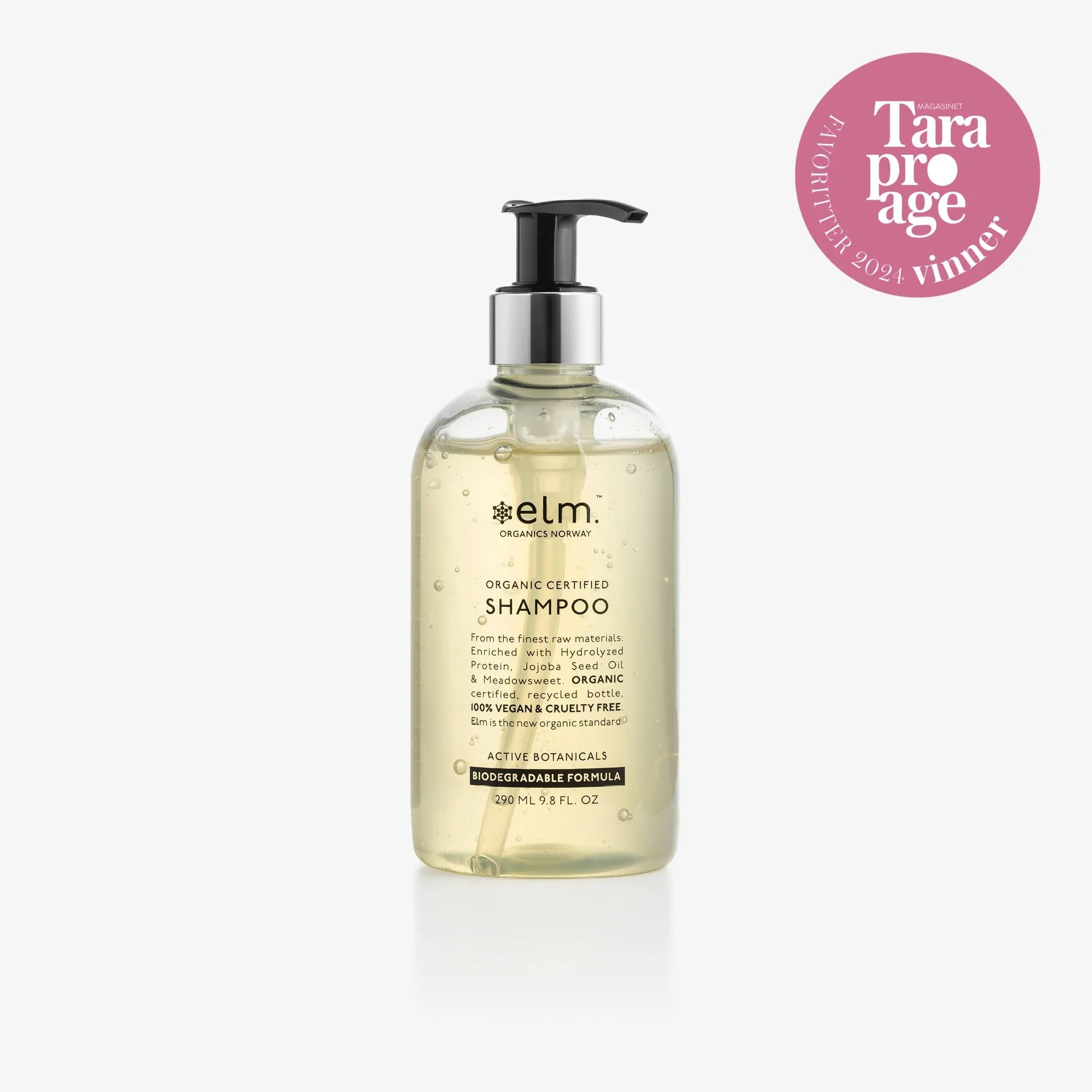 Dầu gội Elm Organics Norway Økologisk Shampoo - Active Botanical