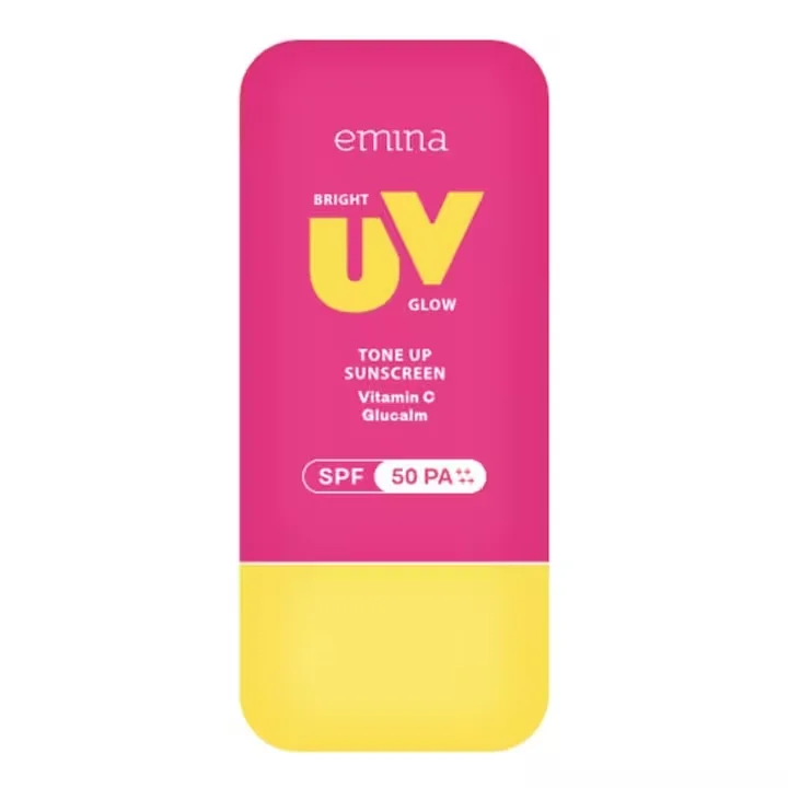 Emina Bright Glow UV Tone Up Sunscreen SPF 50 Pa++++
