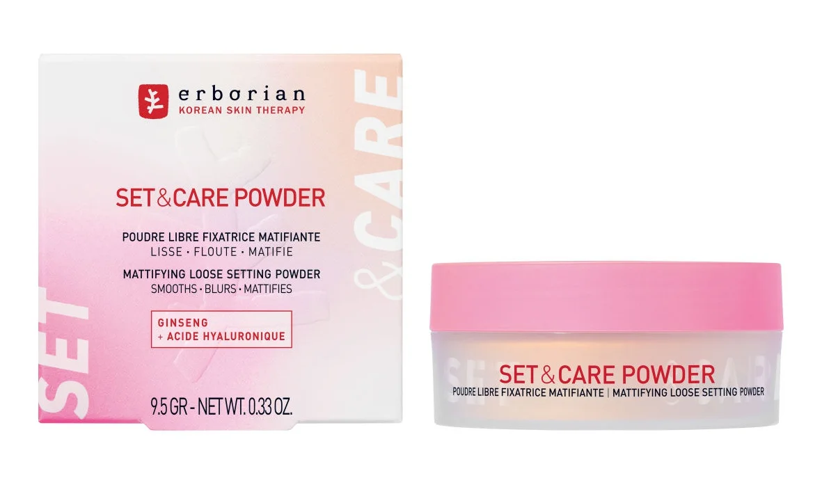 Phấn phủ Erborian Set & Care Powder