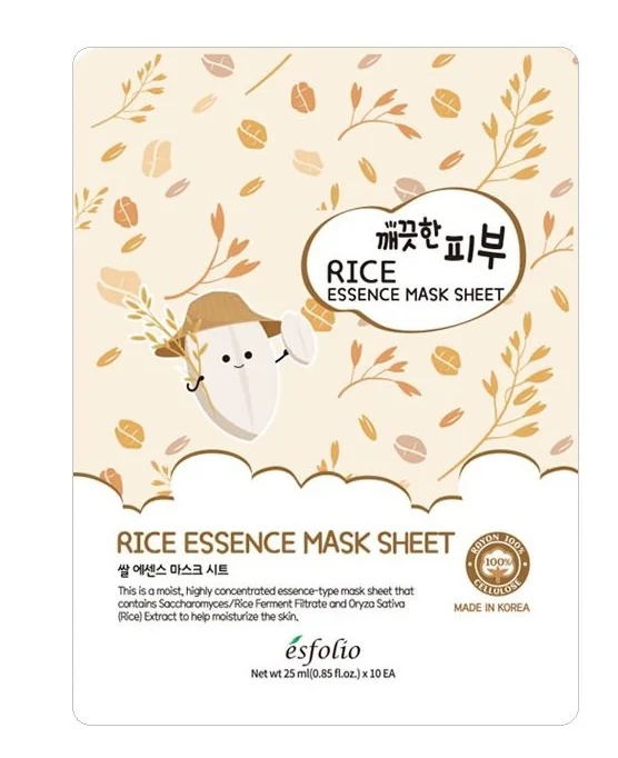 Mặt nạ dưỡng da Esfolio Pure Rice Essence Mask Sheet