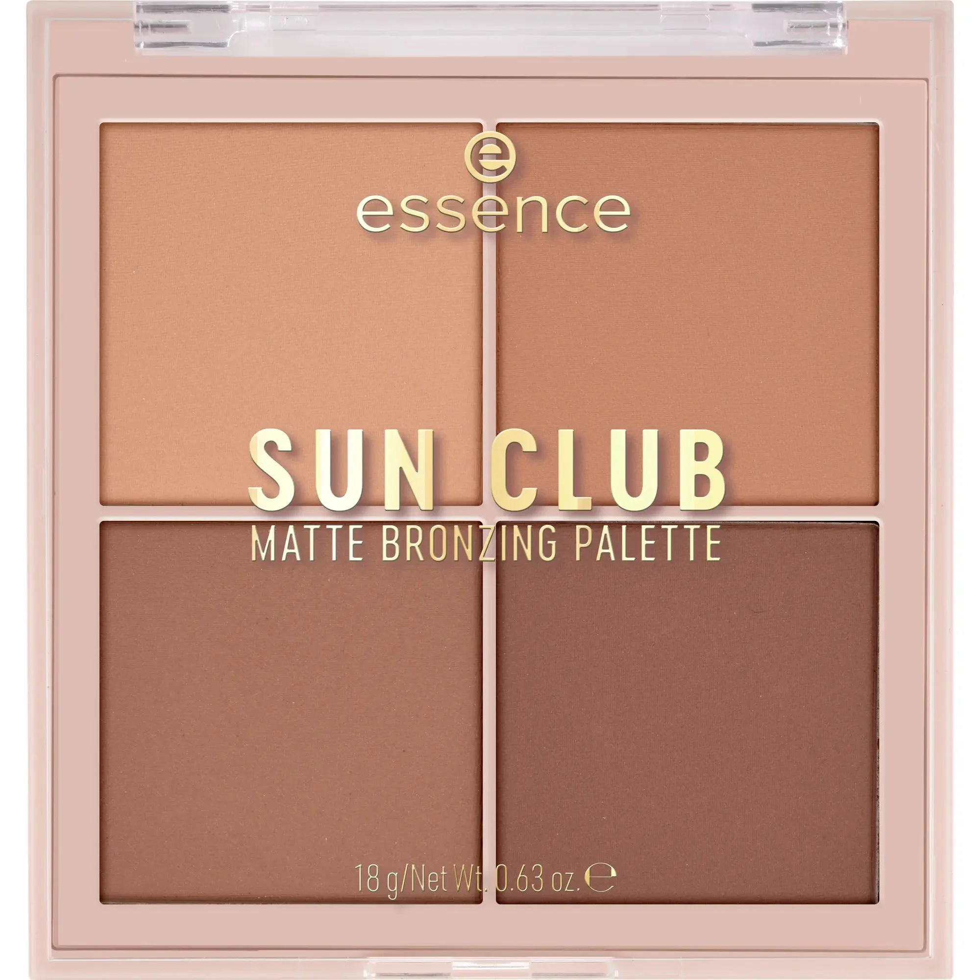 Phấn tạo khối tối Essence Sun Club Matte Bronzer Palette