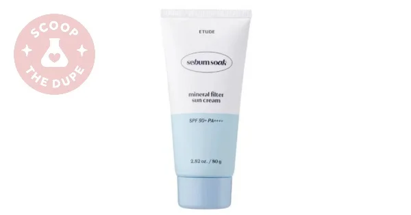 Kem chống nắng ETUDE SoonJung Sebum Soak Mineral Filter Sun Cream SPF50+pa++++