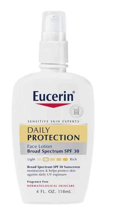 Dưỡng ẩm Eucerine Eucerin Daily Protection Moisturizing Sunscreen Face Lotion SPF 30ezez
