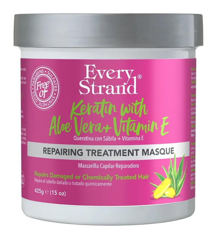 Every Strand Keratin With Aloe + Vitamin E Hair Masque